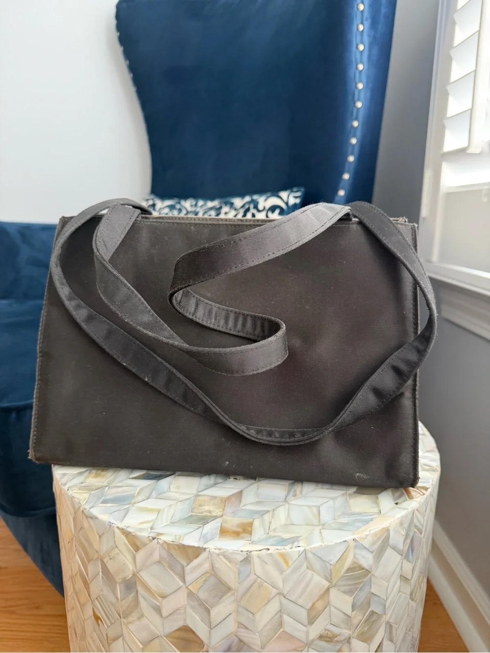 kate spade black tote and wallet set